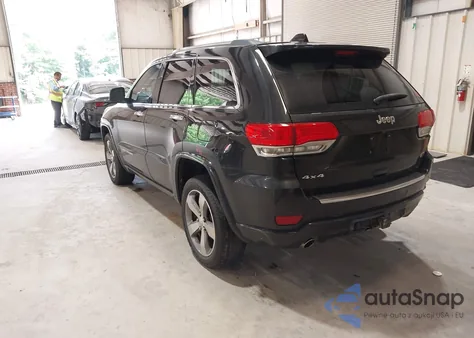 2014 Jeep Grand Cherokee Overland z USA, uszkodzony, nr VIN 1C4RJFCG1EC527518